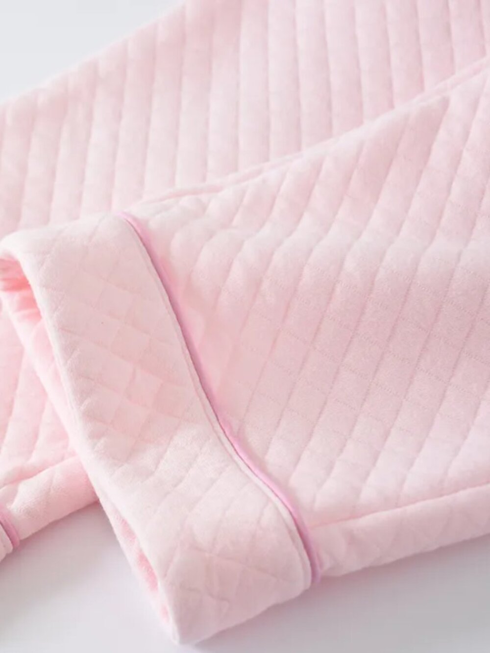 Pink Quilted Pajama Set - Picture 7 of 7